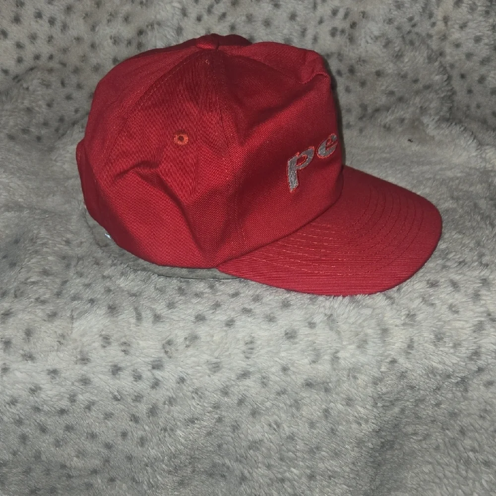 Red Men's Cap - Picture 2 of 9